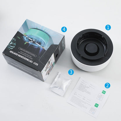CendrierPur — Smart Ashtray with Built-In Air Purifier