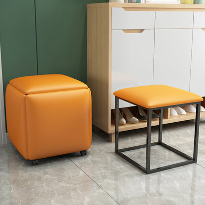 Rubik's Cube Low Stool Square And Round Household Small Apartment