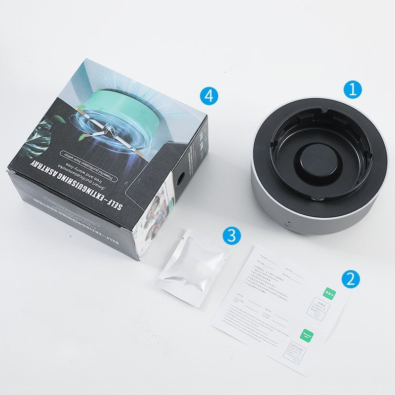 CendrierPur — Smart Ashtray with Built-In Air Purifier