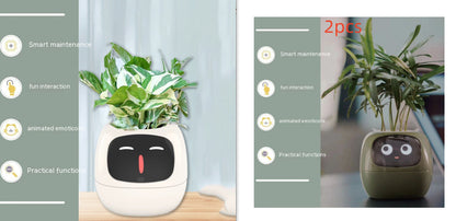 Smart Planter featuring animated emotes, practical functions, and smart maintenance for modern living.