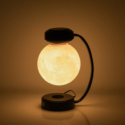 LampeFlot – Magnetic Levitating Moon Lamp with 360° Rotating 3D Moon Globe