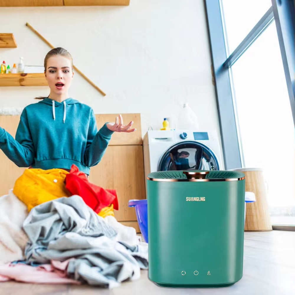 TinyWash — Mini Portable Washing Machine for Small Spaces