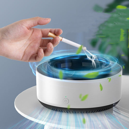 CendrierPur — Smart Ashtray with Built-In Air Purifier